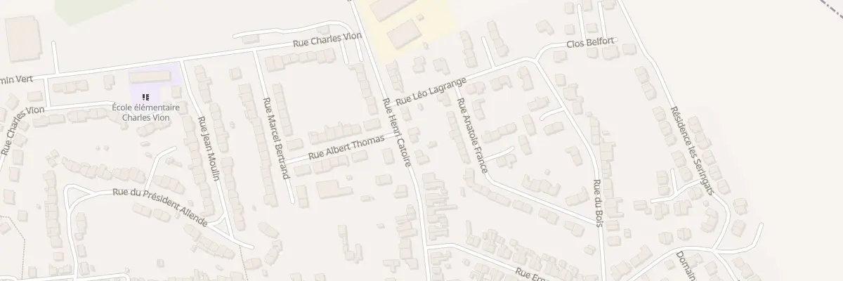 Plan du 38 Rue Catoire à Provin