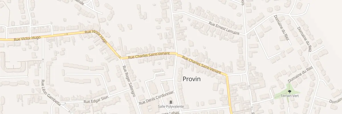Plan du 27 Rue Charles Saint-Venant à Provin
