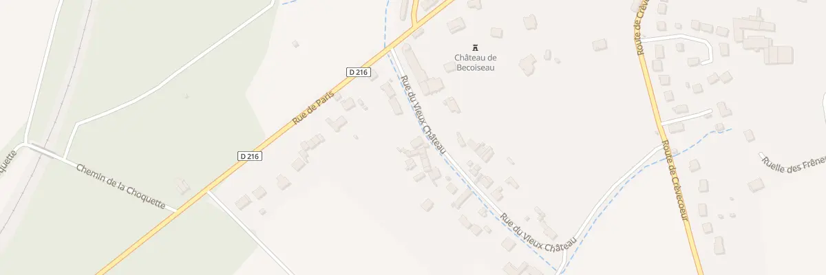 Plan du 2T Rue du Vieux Château à Mortcerf