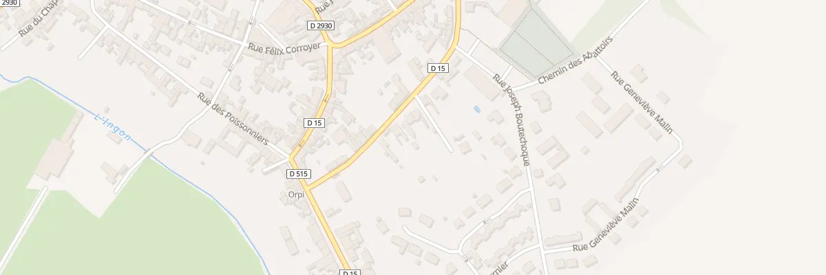 Plan du 6 Rue des Champs à Nesle