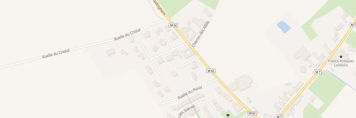 Plan du 1B Rue M-Caroline de Beauffort à Beaucamps-Ligny