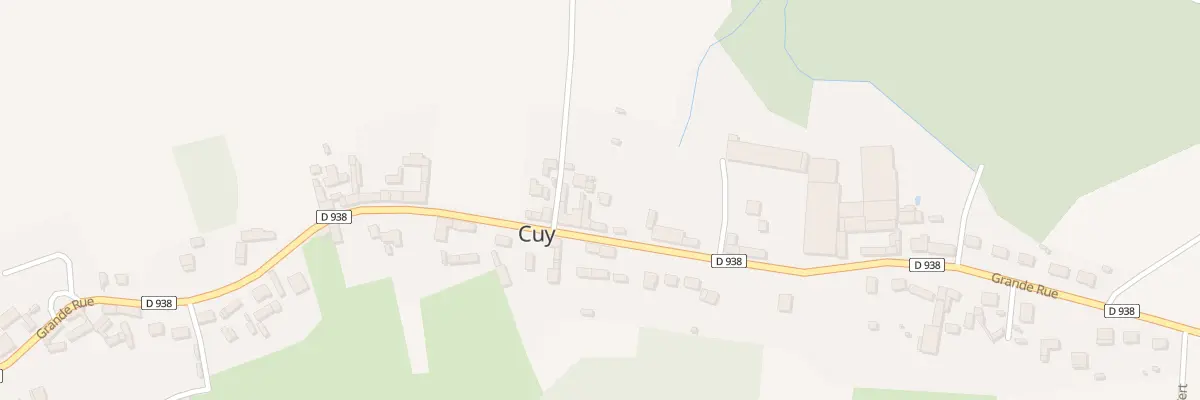 Plan du 38 Gr Grande Rue à Cuy