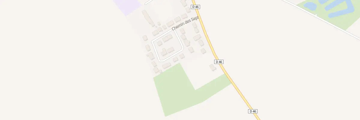 Plan du 12 Che des Sept à Neuvireuil