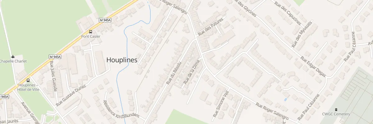 Plan du 17 Rue du Résolu à Houplines