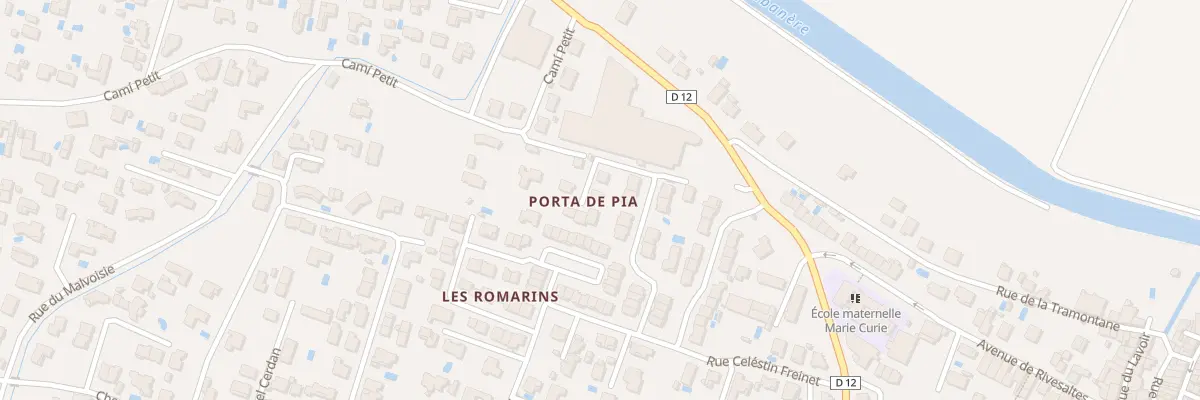 Plan du 21 Imp des Jardins à Pia