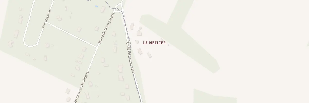 Plan du 167 Le Néflier à Courtemaux