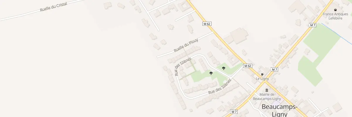 Plan du 54 Rue des Silènes à Beaucamps-Ligny