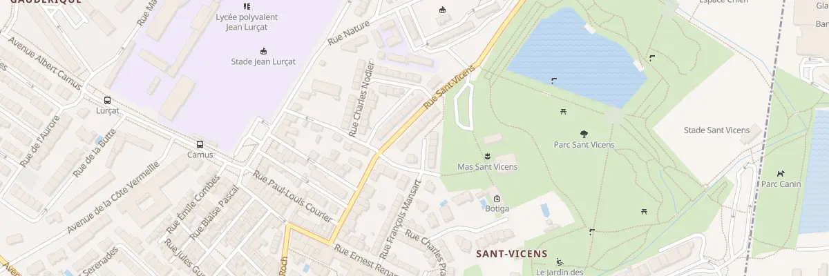Plan du 26 Rue San Vicens à Perpignan