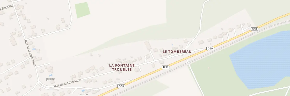 Plan du 45 Rue de la Libération à La Grande-Paroisse