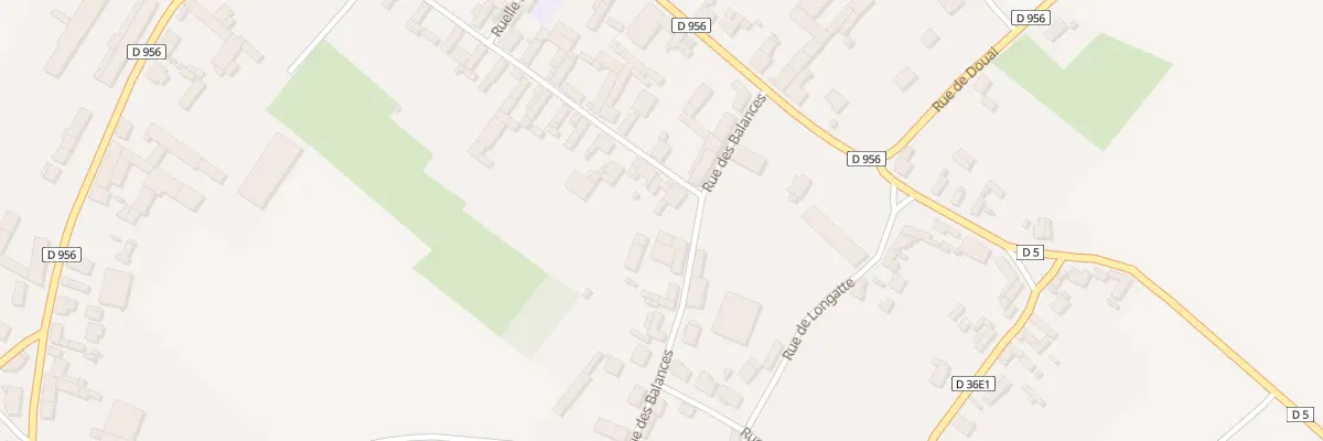 Plan du 4 Rue des Balances à Écoust-Saint-Mein