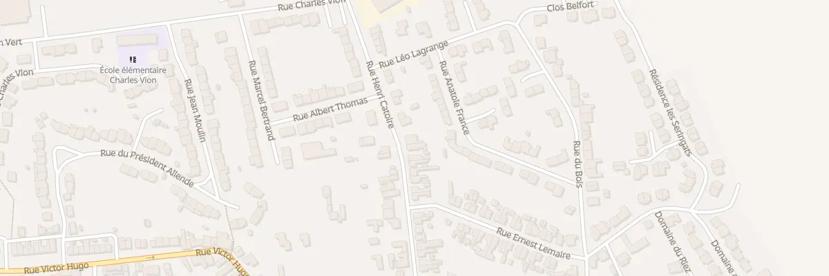 Plan du 32 Rue Catoire à Provin
