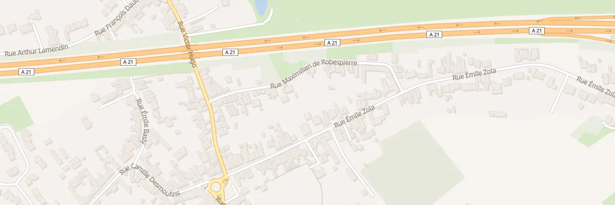 Plan du 47 Rue Emile Zola à Fouquières-lès-Lens