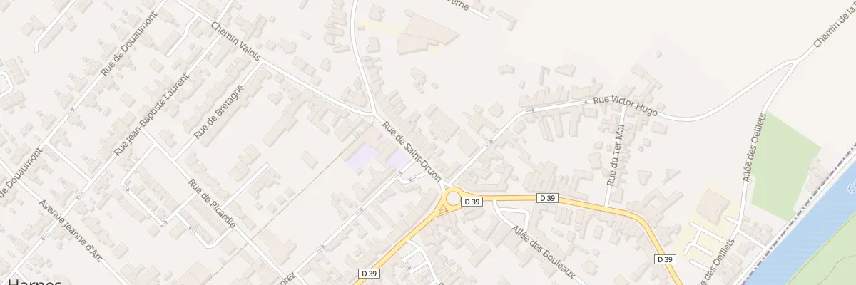 Plan du 11 Rue Saint Druon à Harnes
