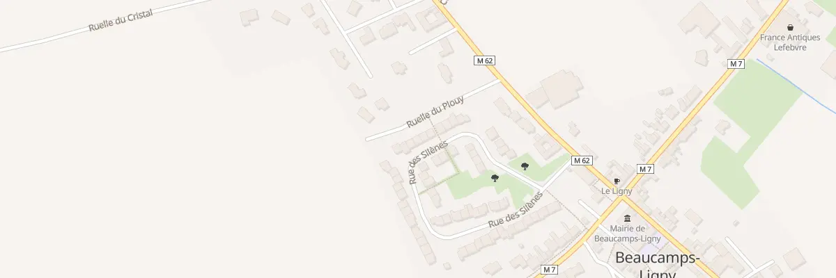 Plan du 56 Rue des Silènes à Beaucamps-Ligny