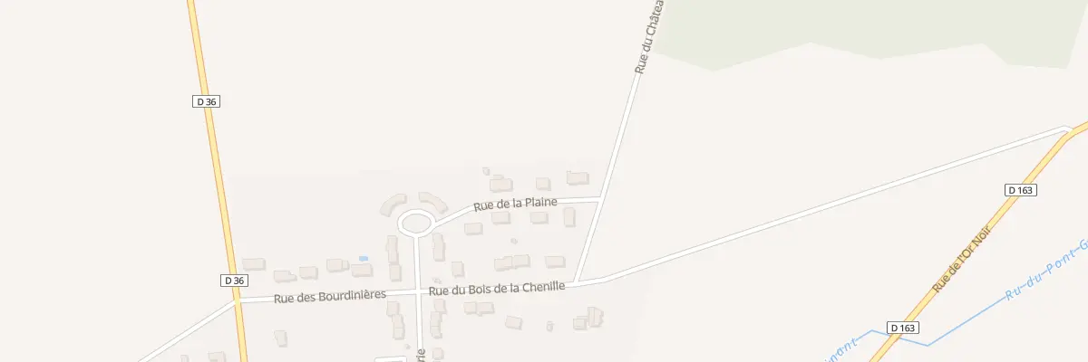 Plan du 5 Imp de la Plaine à Saint-Firmin-des-Bois