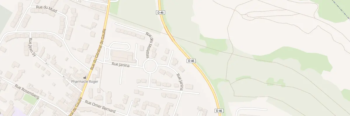 Plan du 9 Rue Gaillette à Rouvroy