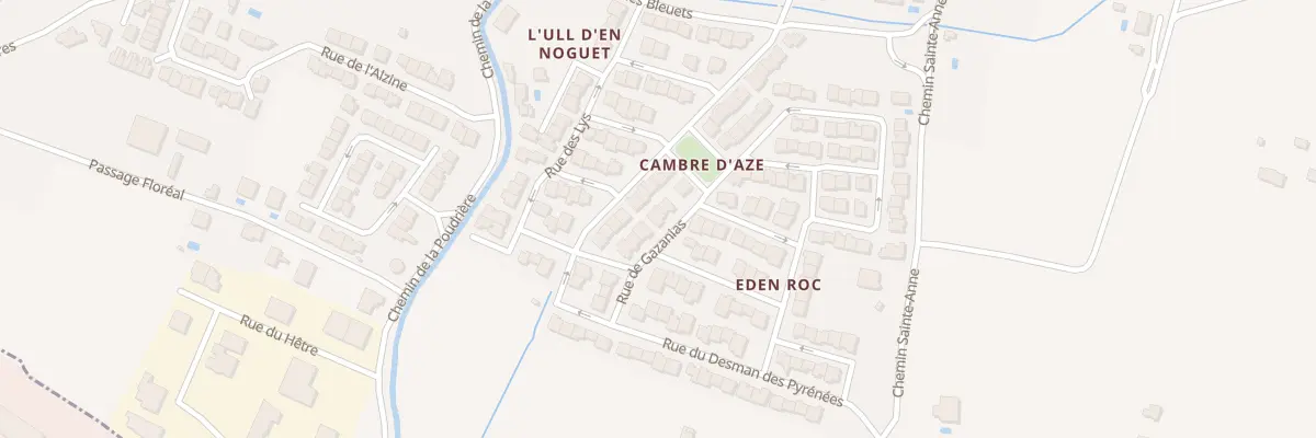 Plan du 32 Rue des Gazanias à Pia