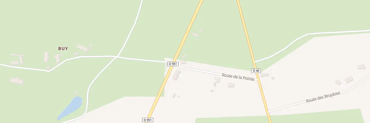 Plan du 15 Rte de la Pointe à Sancoins