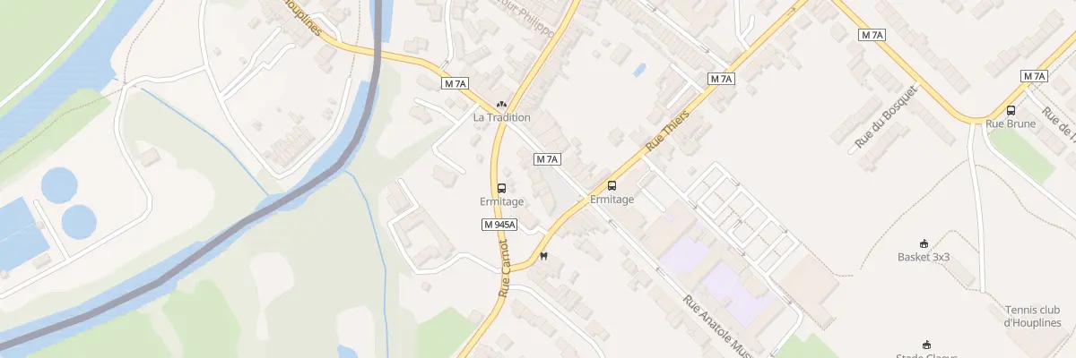 Plan du 5 Rue Faidherbe à Houplines