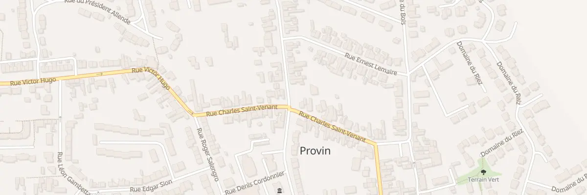 Plan du 2A Rue Catoire à Provin