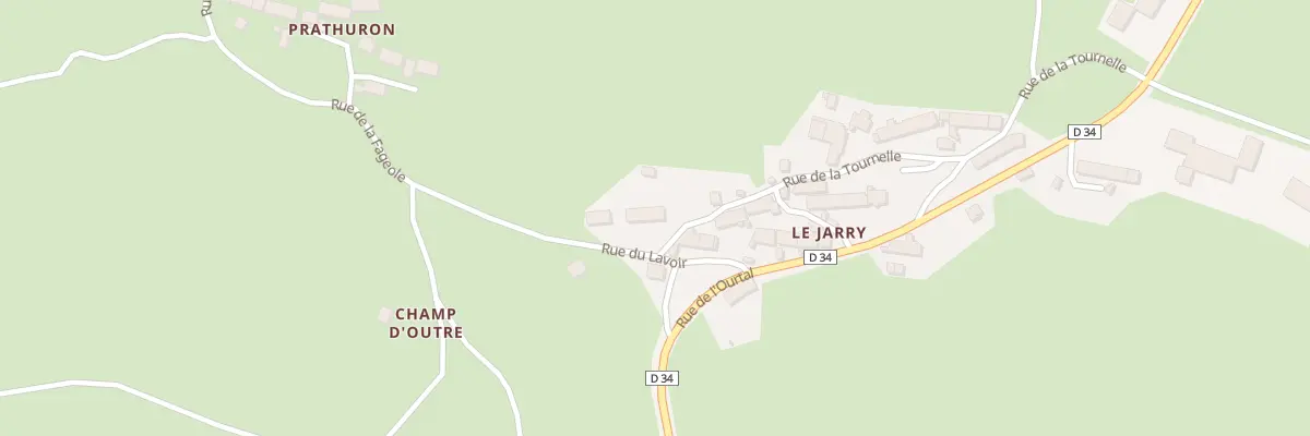Plan du 5175 Le Jarry à Paulhac