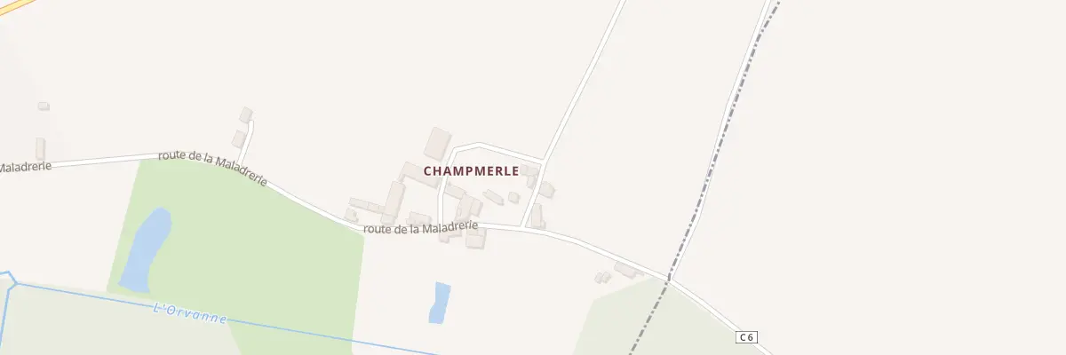 Plan du 33 Rte de la Maladrerie à Dormelles