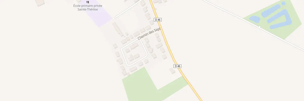 Plan du 6 Che des Sept à Neuvireuil