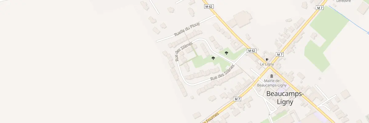 Plan du 21 Rue des Silènes à Beaucamps-Ligny