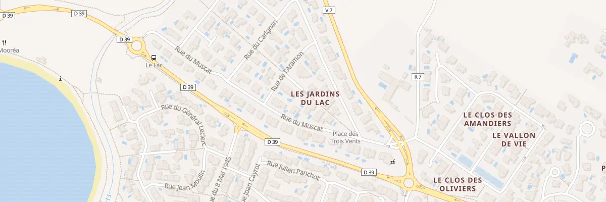 Plan du 6 Rue Aramon à Villeneuve-de-la-Raho