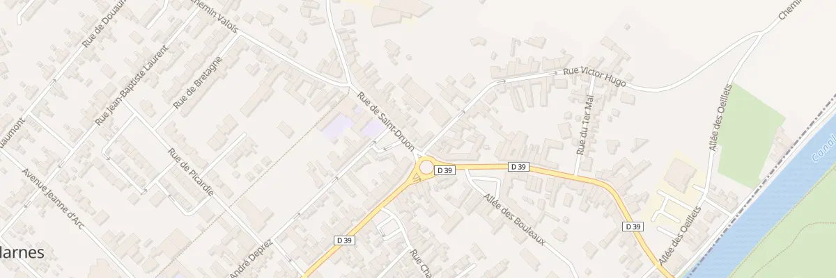 Plan du 3 Rue Saint Druon à Harnes