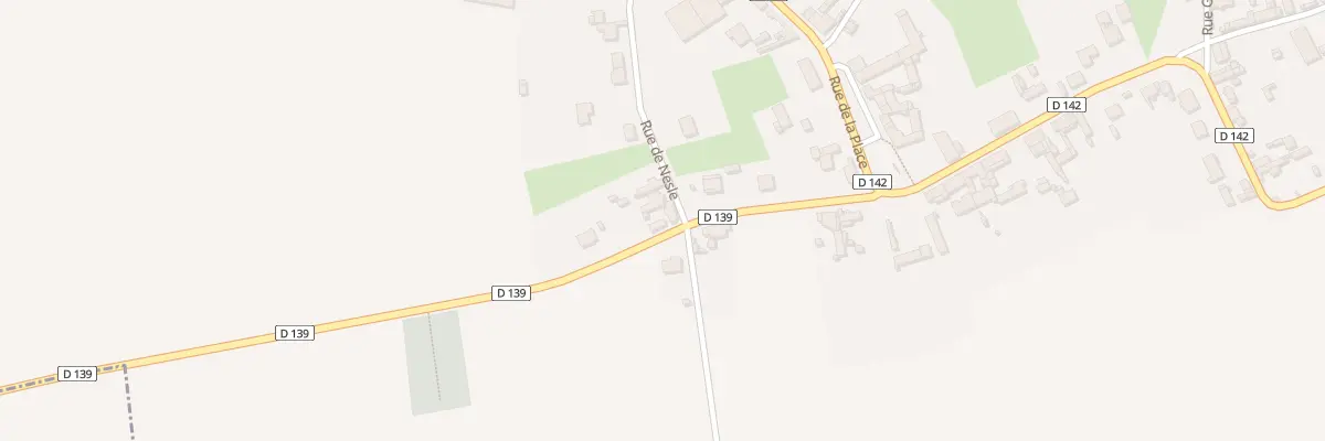 Plan du 1 Rue de Nesle à Morchain