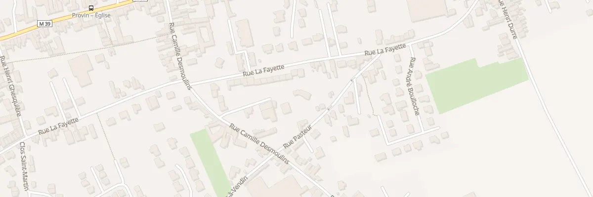 Plan du 23E Rue Camille Desmoulins à Provin