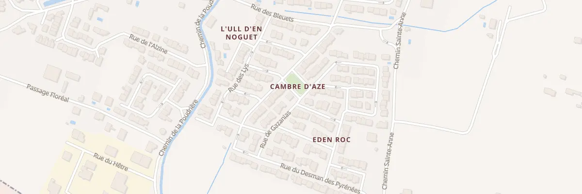 Plan du 26 Rue des Gazanias à Pia