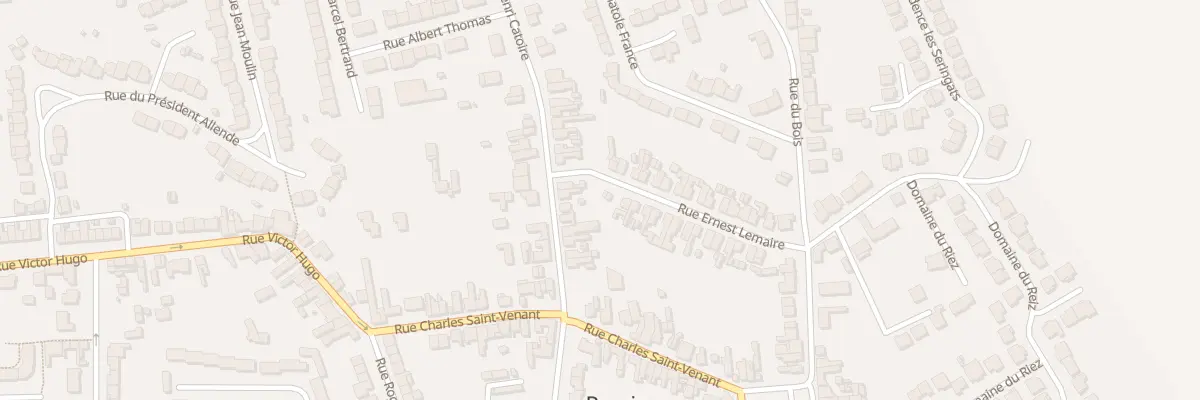 Plan du 12 Rue Catoire à Provin