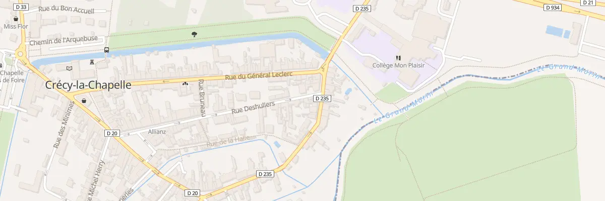 Plan du 32B Rue Deshuilliers à Crécy-la-Chapelle