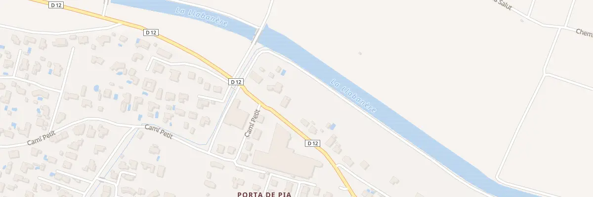 Plan du 70 Rte de Rivesaltes à Pia