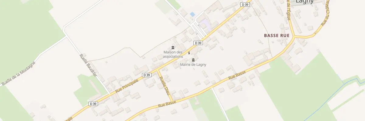 Plan du 920 Rue Principale à Lagny