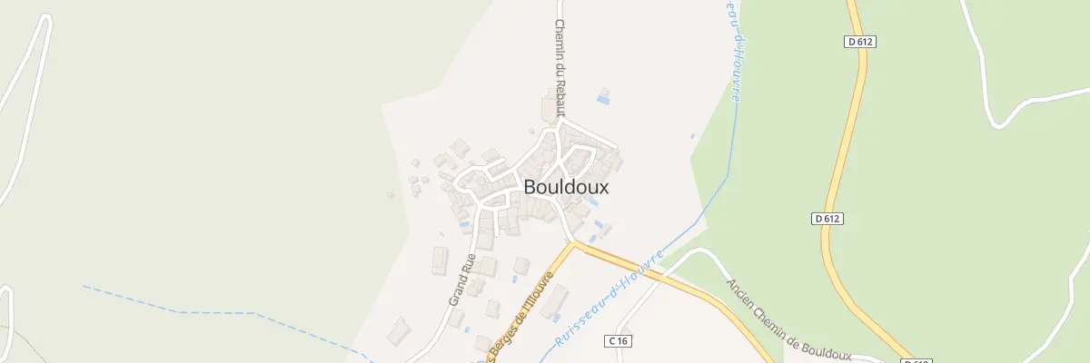 Plan du 5098 Bouldoux à Babeau-Bouldoux