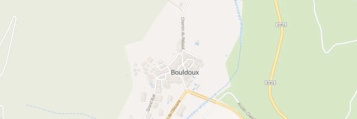 Plan du 5187 Rue des Jardins à Babeau-Bouldoux
