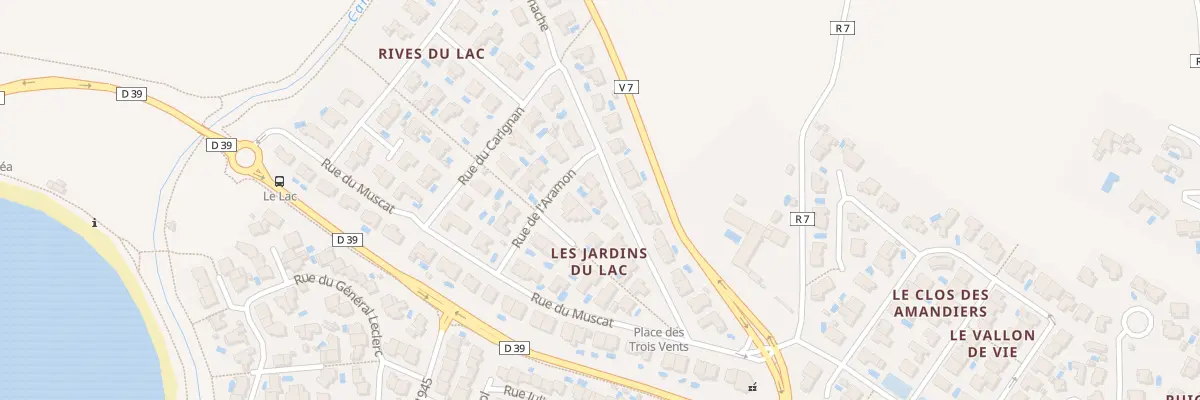 Plan du 9 Rue du Grenache à Villeneuve-de-la-Raho