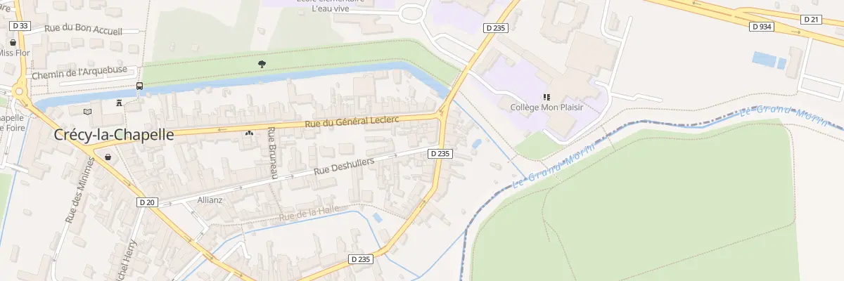 Plan du 27B Rue Deshuilliers à Crécy-la-Chapelle