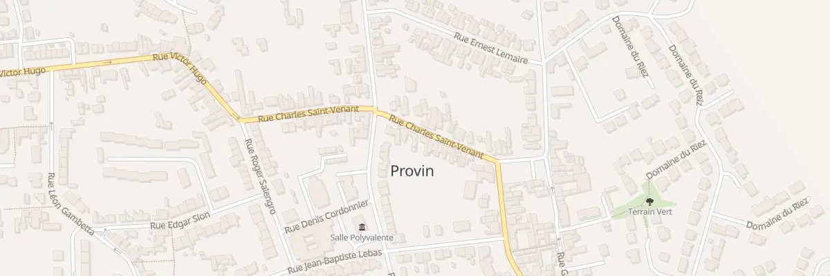 Plan du 21 Rue Charles Saint-Venant à Provin