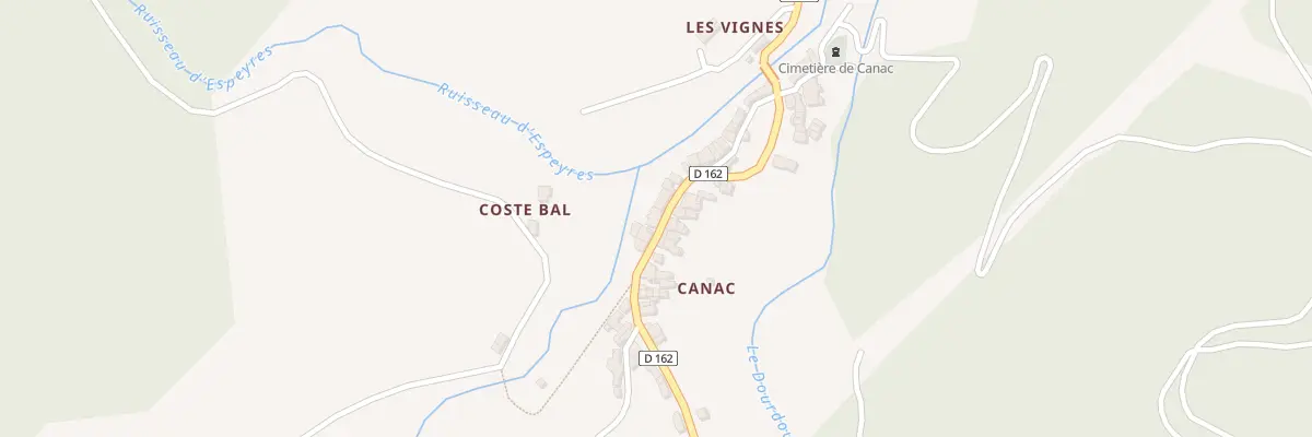 Plan du 5559 Canac à Murat-sur-Vèbre