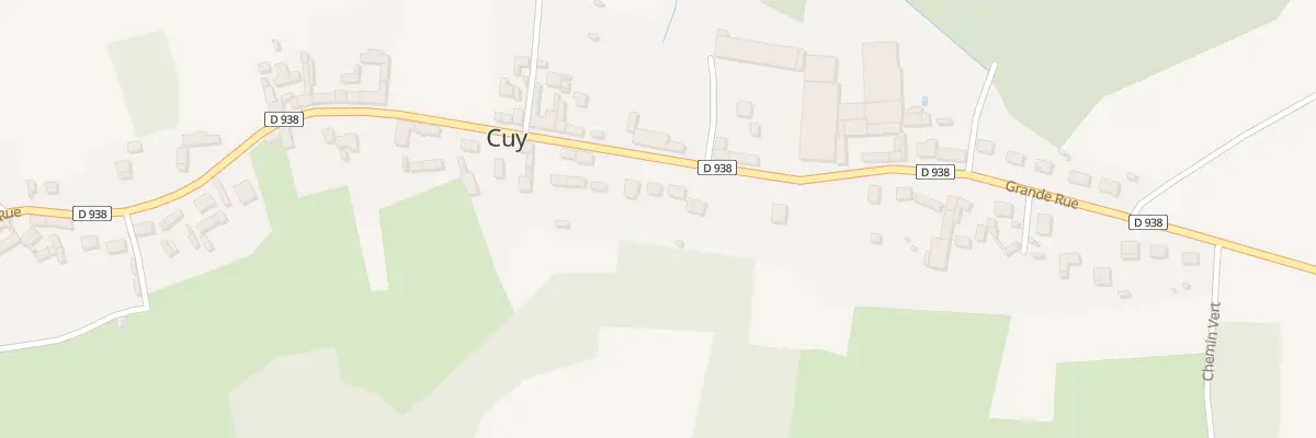 Plan du 39 Gr Grande Rue à Cuy