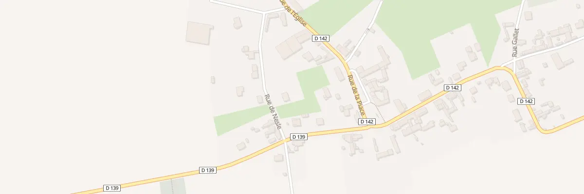 Plan du 4 Rue de Nesle à Morchain