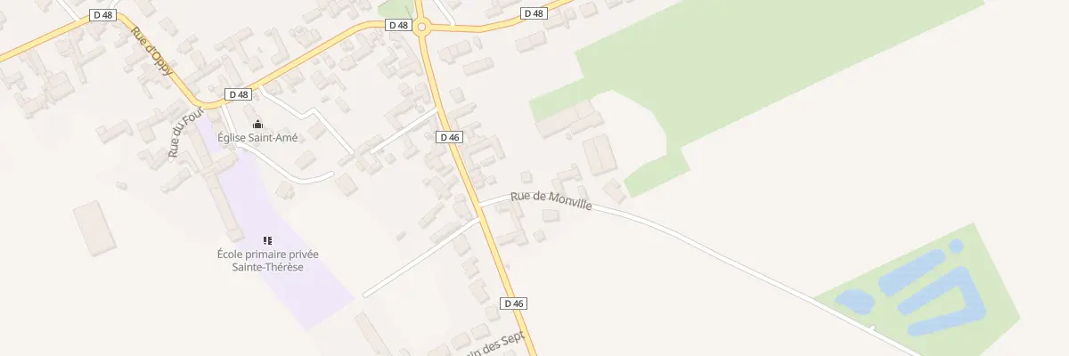 Plan du 1 Rue de Monville à Neuvireuil