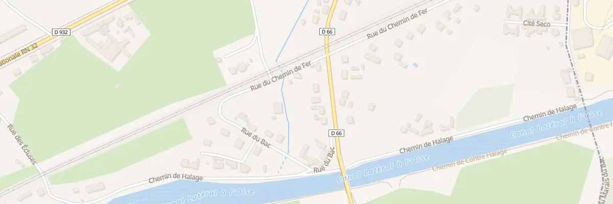 Plan du 330 Rue de Bellerive à Cambronne-lès-Ribécourt