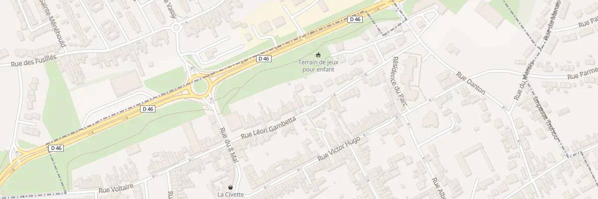 Plan du 29 Rue Gambetta à Billy-Montigny