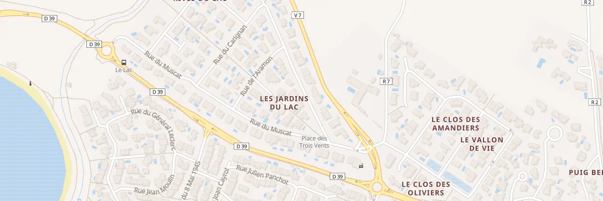 Plan du 3 Rue du Grenache à Villeneuve-de-la-Raho