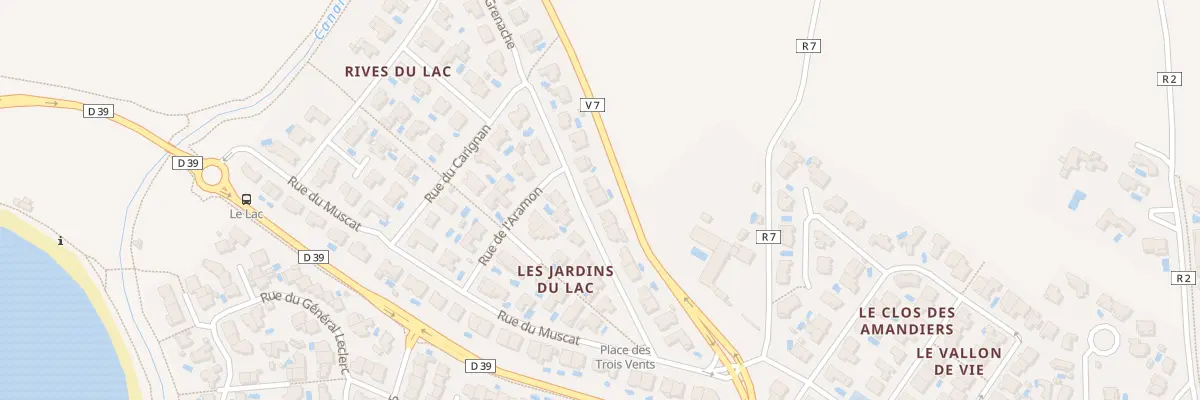 Plan du 18 Rue du Grenache à Villeneuve-de-la-Raho